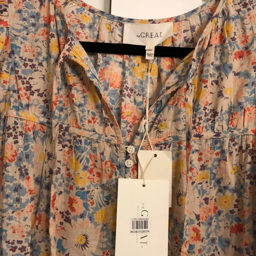 NWT. The GREAT. The Bonnet Dress (Size Large / 3) - Picture 3 of 9